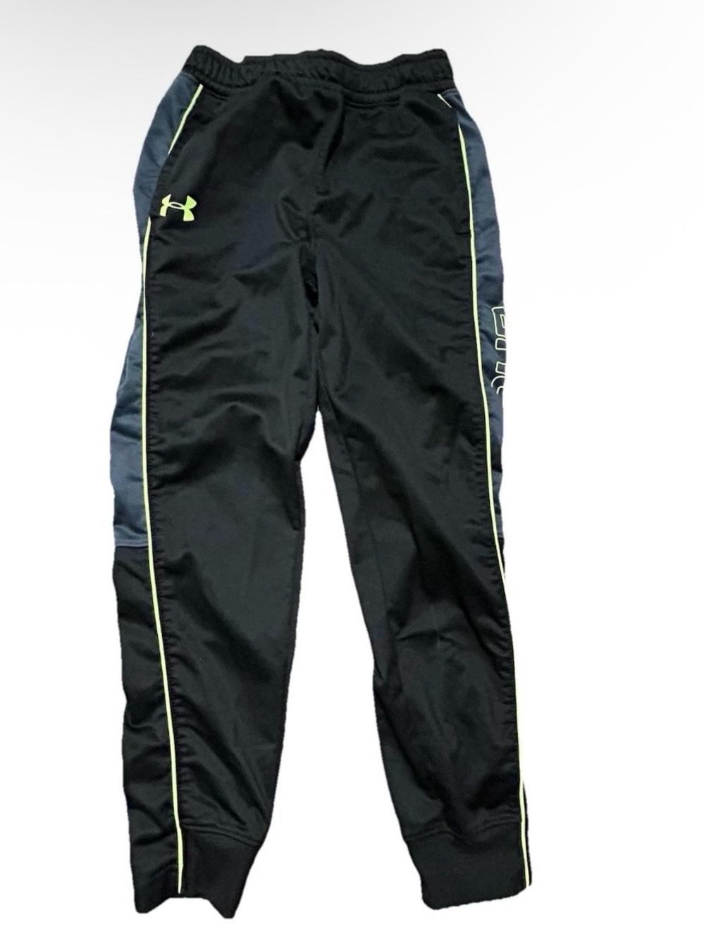 Boy’s Under Armour Black Sweatpants Joggers Size 7